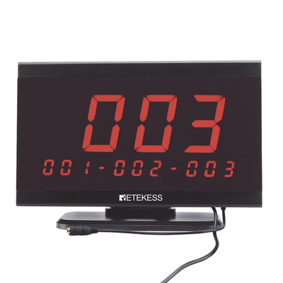 Pantalla receptora inalambrica para sistema de llamada de asistencia