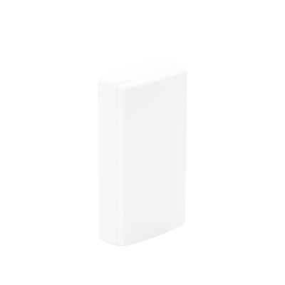 Tapa final en color blanco de PVC auto extinguible,  para canaleta TEK100 (5591-02001)