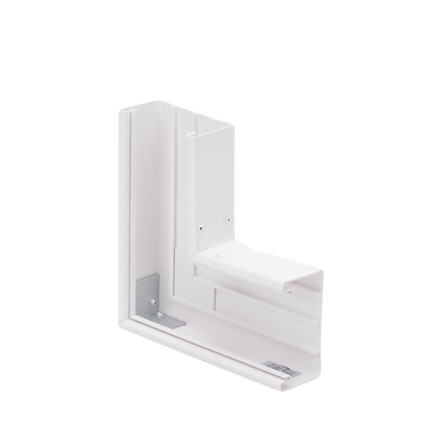 Sección en "L" color blanco de PVC auto extinguible,  para canaleta TEK100 (5576-12100)