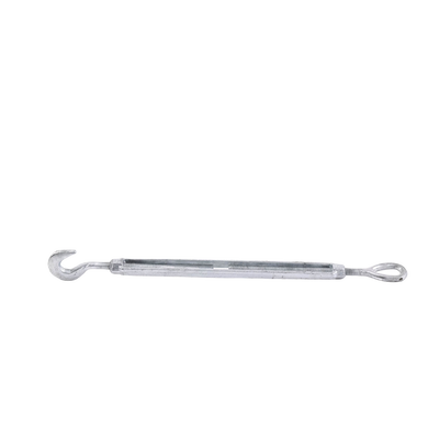 Tensor de 1/2" x 12" Acero Forjado OJO-GANCHO Galv. Inmersión en Caliente (Carga Max. 1500 lbs).