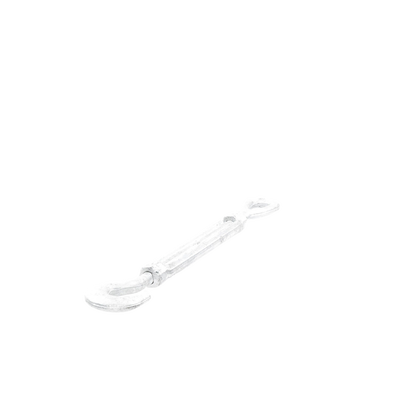 Tensor de 1/2" x 6" Acero Forjado OJO-GANCHO Galv. Inmersión en Caliente (Carga Max. 1500 Lbs).