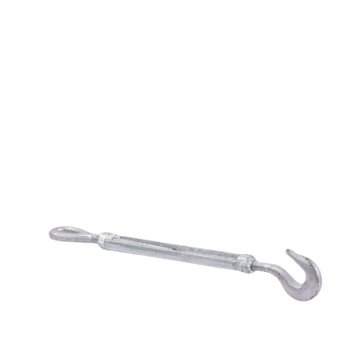 Tensor de 3/8" x 6" Acero Forjado OJO-GANCHO Galv. Inmersión en Caliente (Carga Max. 1000 lbs).