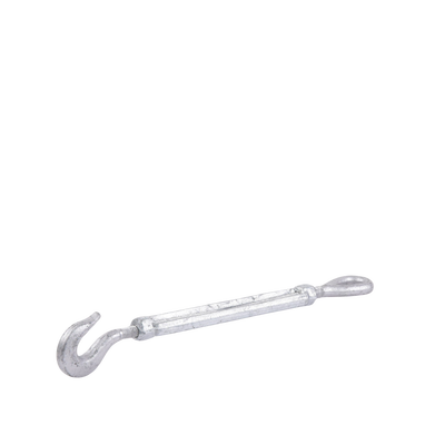 Tensor de 3/8" x 6" Acero Forjado OJO-GANCHO Galv. Inmersión en Caliente (Carga Max. 1000 lbs).