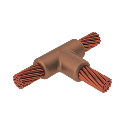 Molde para Soldadura exotérmica tipo T para cable 4/0 AWG - 2AWG.