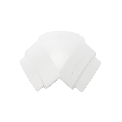 El Kit de Canaleta 90° Con División Ideal Para Organizar y Ocultar cables en esquinas o en instalaciones con ángulos de 90°., Con Cinta Adhesiva Para una Instalación Más Rápida, (5601-01250)