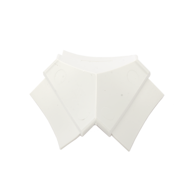 El Kit de Canaleta 90° Con División Ideal Para Organizar y Ocultar cables en esquinas o en instalaciones con ángulos de 90°., Con Cinta Adhesiva Para una Instalación Más Rápida, (5601-01250)