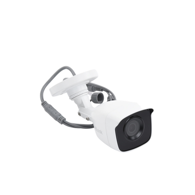 Bala TURBOHD 2 Megapíxel (1080p) / Gran Angular 106° / Lente 2.8 mm / Audio por Coaxitron / 30 mts IR EXIR / Exterior IP66 / 4 Tecnologías / dWDR