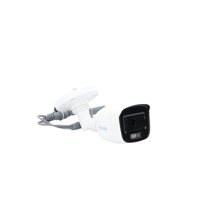 [ColorVu] Bala TURBOHD 2 Megapixel (1080p) / Imagen a Color 24/7 / Lente 2.8 mm / Microfono Integrado / Luz Blanca 20 mts / IP66 / Metálica