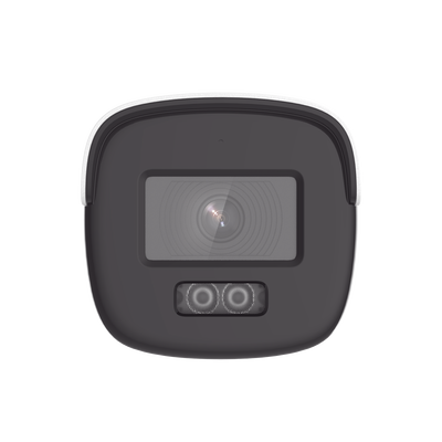 [Dual Light + ColorVu] Bala TURBOHD 3K / 5 Megapixel / Lente 3.6 mm / Audio por Coaxitron / 40 mts IR + 40 mts Luz Blanca / Exterior IP67 / Metal / dWDR