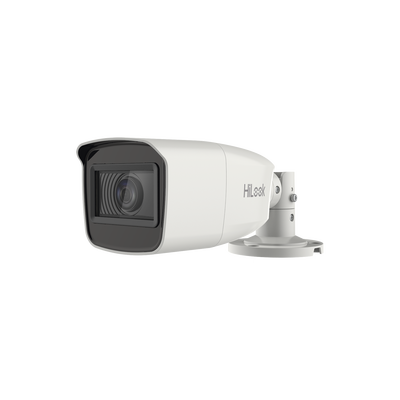 Bala TURBOHD 2 Megapíxel (1080p) / Lente Var. 2.8 a 12 mm / CLIMAS EXTREMOS / IR EXIR Inteligente 40 mts / Exterior IP66 / TVI-AHD-CVI-CVBS / dWDR