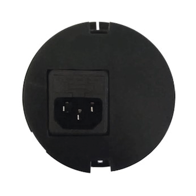 Multicontactos empotrable Doble/ USB "A & C", Color Negro, no incluye cable de poder (11000-83604)