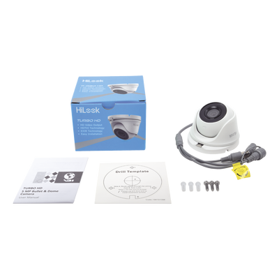 Turret TURBOHD 1 Megapixel (720p) / Lente 2.8 mm / 20 mts IR EXIR / 4 Tecnologías (TVI / AHD / CVI / CVBS) / IP66
