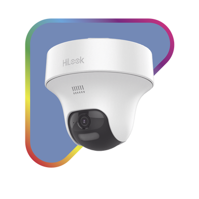 [Audio Bidireccional + Dual Light + ColorVu] Turret PT TURBOHD 2 Megapixel (1080p) / Lente 2.8 mm / 25 mts IR EXIR + 20 mts Luz Blanca / Micrófono y Bocina Integrado / dWDR