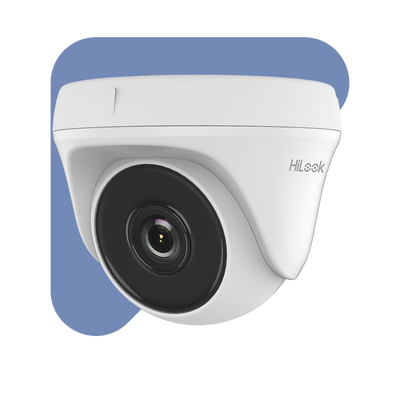 Turret TurboHD 5 Megapíxeles / 85° de Visión / Lente 2.8 mm / Interior / IR EXIR 20 mts / TVI-AHD-CVI-CVBS