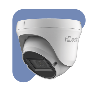Turret TURBOHD 2 Megapíxel (1080p)  / Lente Var. 2.8 - 12 mm / 40 mts IR EXIR / IP66 / 4 Tecnologías (TVI / AHD / CVI / CVBS) / dWDR