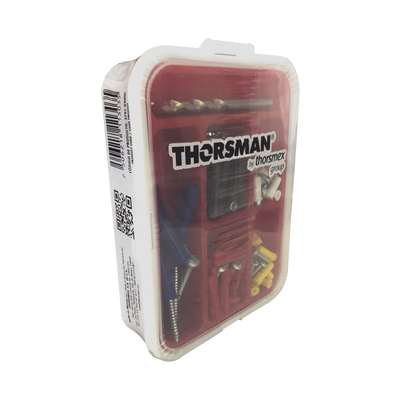 Kit para Sistemas de Fijación en Concreto, Taquetes con doble expansión y guía incluida para fácil instalación (104 piezas)