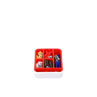 Kit para Sistemas de Fijación en Concreto, Taquetes con doble expansión y guía incluida para fácil instalación (104 piezas)