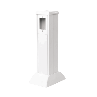 Mini columna para concentrar, distribuir y ordenar cables de energía eléctrica o puertos de datos de telecomunicaciones (10000-01000)