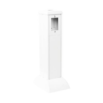 Mini columna para concentrar, distribuir y ordenar cables de energía eléctrica o puertos de datos de telecomunicaciones (10000-01000)