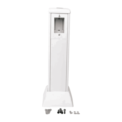 Mini columna para concentrar, distribuir y ordenar cables de energía eléctrica o puertos de datos de telecomunicaciones (10000-01000)