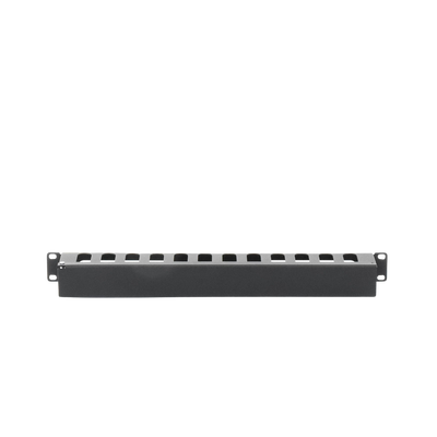 Organizador de cables horizontal de 19", 1UR