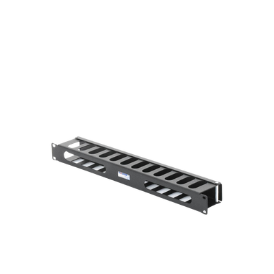 Organizador de cables horizontal de 19", 1UR