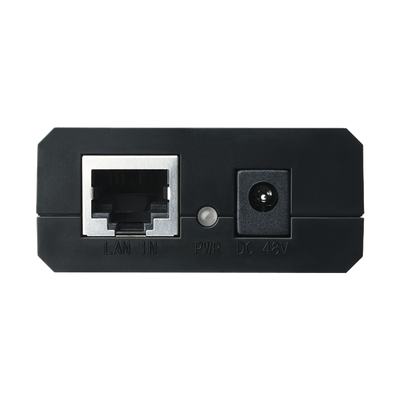 Inyector PoE (15W) / Gigabit 802.3 af / 2 puerto 10/100/1000 Mbps / Plug and Play