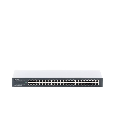 Switch no administrable de 48 puertos 10/100 Mbps para montaje en rack