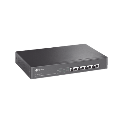 Switch Gigabit PoE+ no administrable de 8 puertos 10/100/1000 Mbps, para escritorio