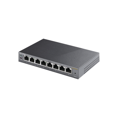 Easy Smart Switch PoE JetStream , 8 puertos 10/100/1000 Mbps  55 W