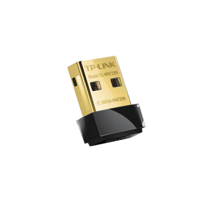 Adaptador USB  Nano inalámbrico N 150 Mbps 2.4 GHz con 1 antena interna