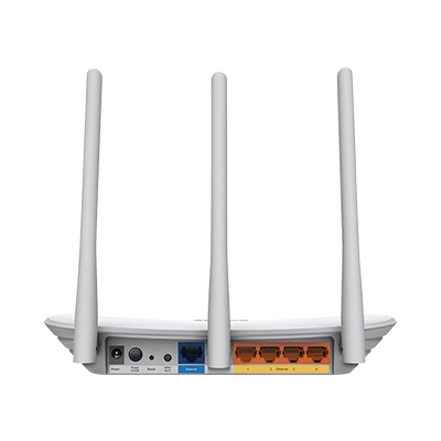 Router Inalámbrico WISP, 2.4 GHz, 300 Mbps, 3 antenas externas omnidireccional 5 dBi, 4 Puertos LAN 10/100 Mbps, 1 Puerto WAN 10/100 Mbps, IPTV, IPV6