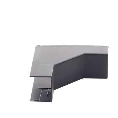 Esquinero Interior Color Negro de PVC Auto Axtinguible, Para Canaleta TMK-1720-N-CC (5220-02003)