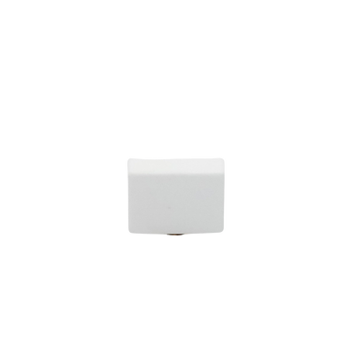 Tapa final color blanco de PVC auto extinguible, para canaleta TMK1720 (5290-02001)