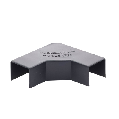 Sección en "L" Color Negro de PVC Auto Extinguible, Para Canaleta TMK-1720-N-CC (5230-02003)