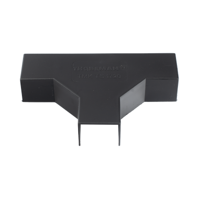 Sección en "T" Color Negro de PVC Auto Extinguible, Para Canaleta TMK-1720-N-CC (5240-02003)