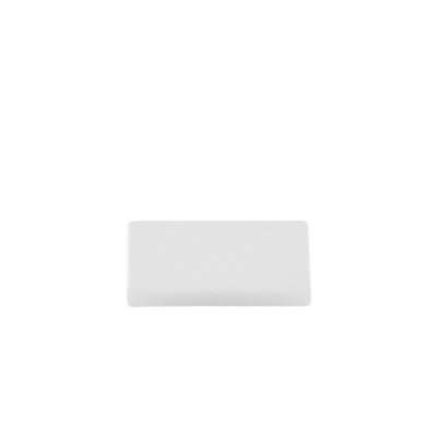 Tapa final color blanco de PVC auto extinguible,  para canaleta TMK1735, TMK1735SD (5390-02001)