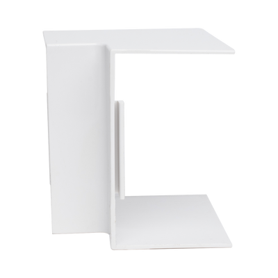 Esquinero Interior Color Blanco de PVC Auto Axtinguible, Para Canaleta TMK-4577 (5520-02001)