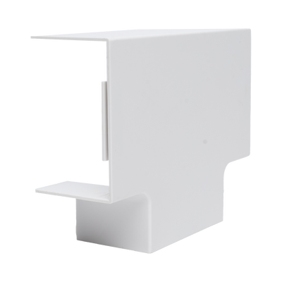 Sección en "T" Color Blanco de PVC Auto Extinguible, Para Canaleta TMK-4577 (5540-02001)