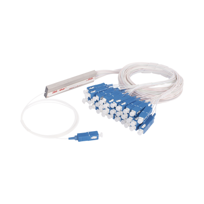 Splitter (Divisor Óptico) tipo PLC, 1x32, conectores SC/UPC