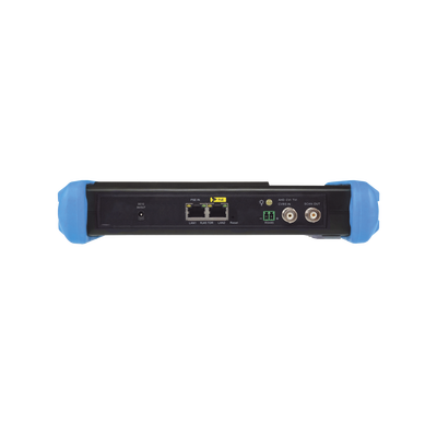 Tester de Video Profesional | Pantalla 7"|  Prueba IP/HD/Analógicas | TVI/CVI/AHD/CVBS | IP ONVIF | 4K/8K | H.264/H.265 | HDMI | PTZ | Scanner IP | TDR | Salidas 12V/24V/PoE | Activación Simultanea.