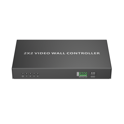 Controlador de VideoWall 2x2 | Multiples Modos de Vista | Audio 3.5mm | Control RS232.