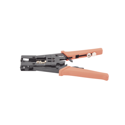 Pinzas para Instalar Conectores a Prueba de Agua, Tipo Compresión de F ó BNC, en Cables RG-59 (4C), RG-6 (5C)