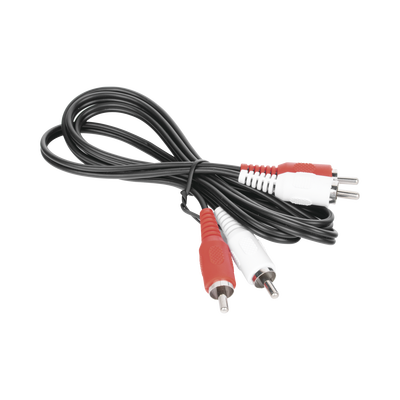 Cable RCA macho a macho de 1 metro de longitud, para aplicaciones de audio y video optimizado para HD.