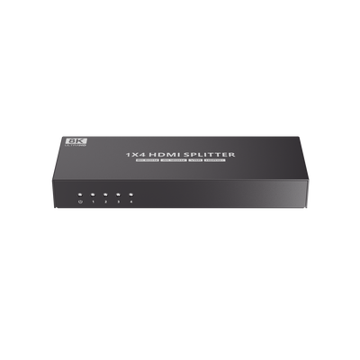 Splitter HDMI 1X4 | Velocidad de trasmisión 48 Gbps| Resolución 8K | Salida de audio| HDCP 2.3