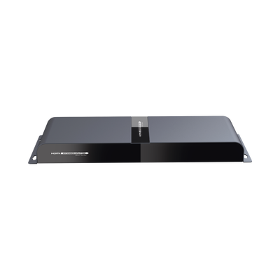 Kit Divisor y Extensor HDMI (Extender Splitter)  / Divide 1 Fuente HDMI a 4 Pantallas / Extiende la señal HDMI hasta 120 m / Resolución 1080P @ 60 Hz / Cat 6/6a / Soporta IR / Baja Latencia / Uso24/7 / Alimente solo el Tx (PoC).