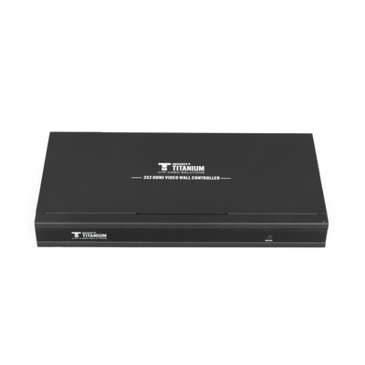 Controlador de VIDEOWALL  de 2 x 2 / Distribuye en 4 pantallas el video de 1 Entrada HDMI  / Resolución 1080p a 60 Hz. / Salida de audio de 3.5mm / Modo pantalla Completa o Modo Clon / Muy Fácil de crear una pared de Video Wall.