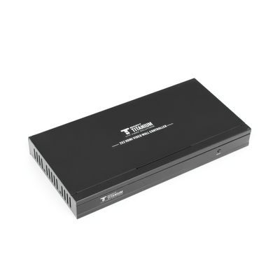 Controlador de VIDEOWALL  de 2 x 2 / Distribuye en 4 pantallas el video de 1 Entrada HDMI  / Resolución 1080p a 60 Hz. / Salida de audio de 3.5mm / Modo pantalla Completa o Modo Clon / Muy Fácil de crear una pared de Video Wall.