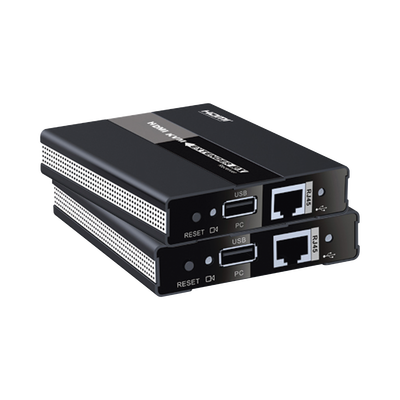 Kit extensor KVM ( Teclado, video, Mouse ) HDMI 1080P @ 60 Hz, 60 metros con cable CAT5e/6