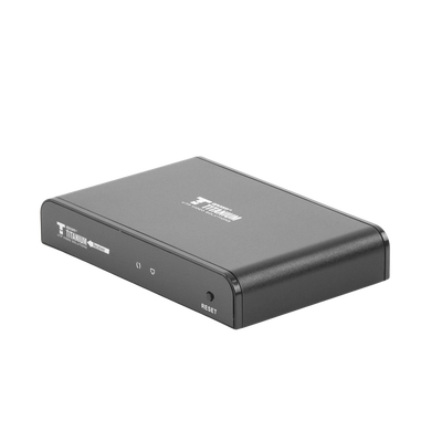 Receptor Compatible para Kits TT-383PRO4.0 / Resolución 1080P@60Hz / Cat 5e/6 / Distancia de 120 m / Control IR / Protocolo HDbitT / Compatible con Switch Gigabit.
